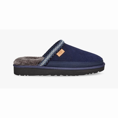 Chinelos UGG Tasman Slip-On Homem Azuis Escuro | PT-KSMXY